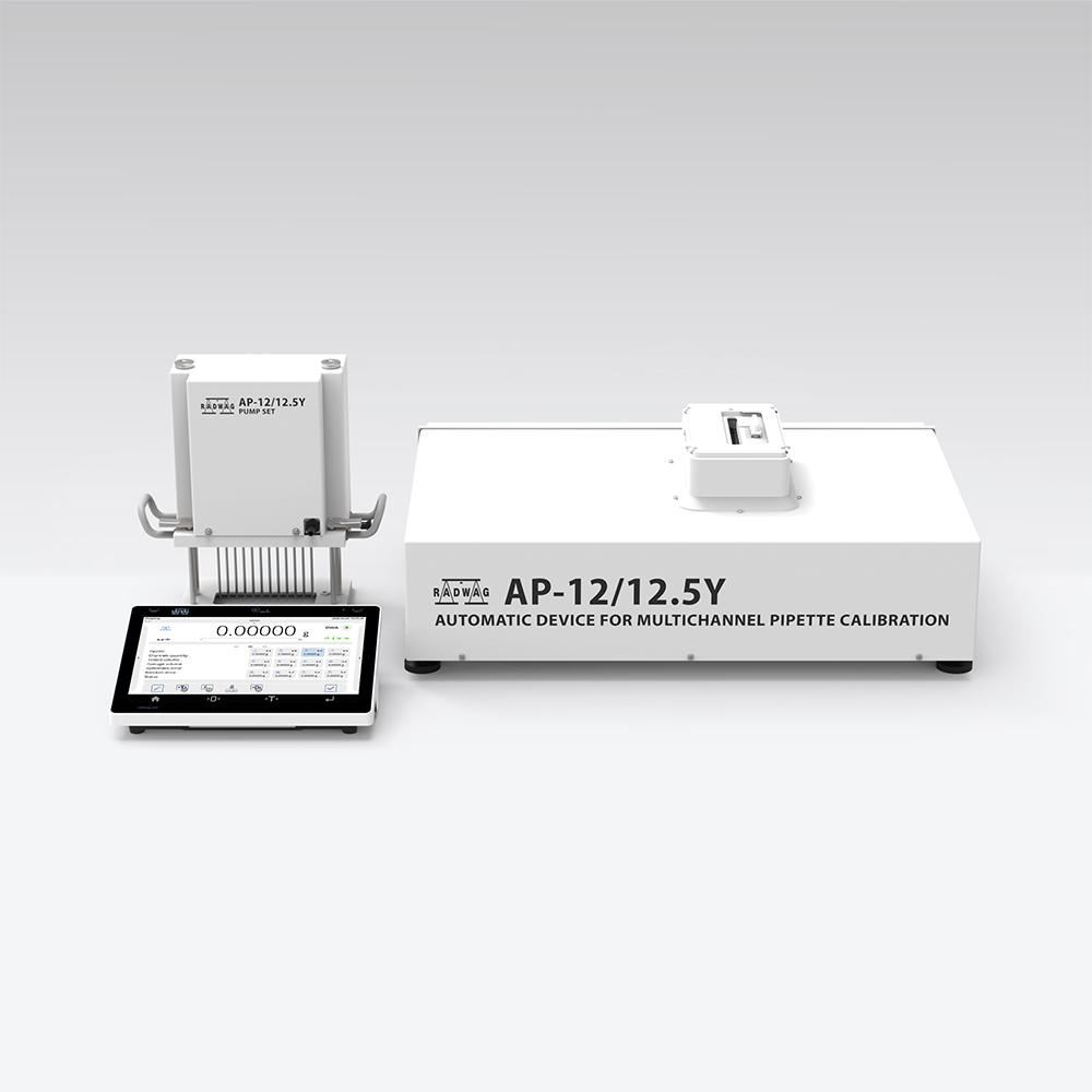 AP-12/12.5Y Dispositif automatique pour l’étalonnage des pipettes multicanaux