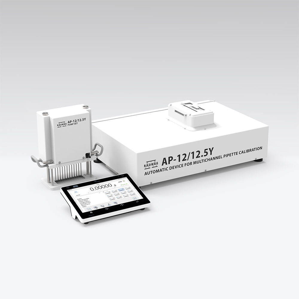 AP-12/12.5Y Dispositif automatique pour l’étalonnage des pipettes multicanaux