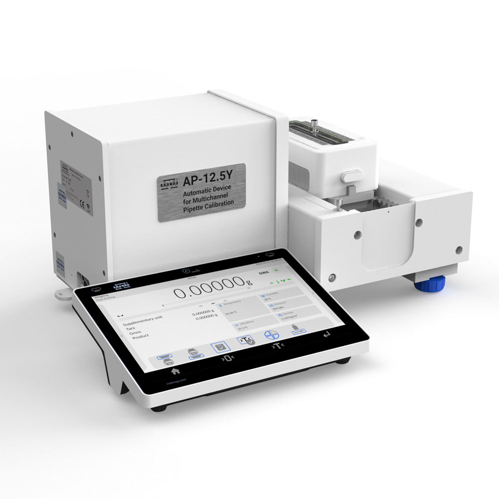 AP-12.5Y Dispositif automatique pour l’étalonnage des pipettes multicanaux