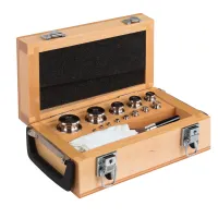 Poids de classe M1 -<br>cylindrique à bouton, ensembles