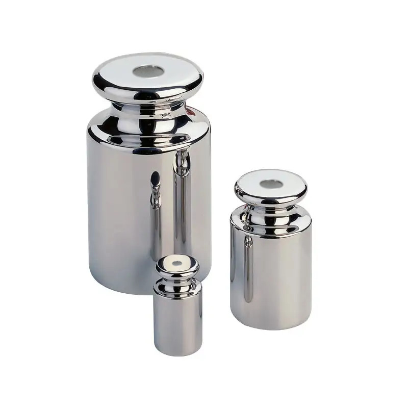 Poids de la classe F1 - cylindrique à bouton avec cavité d’ajustage - 5 kg