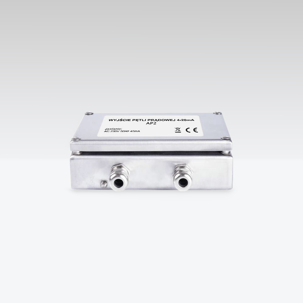 Sortie de boucle de courant  AP2-4 (dans le boîtier inoxydable)