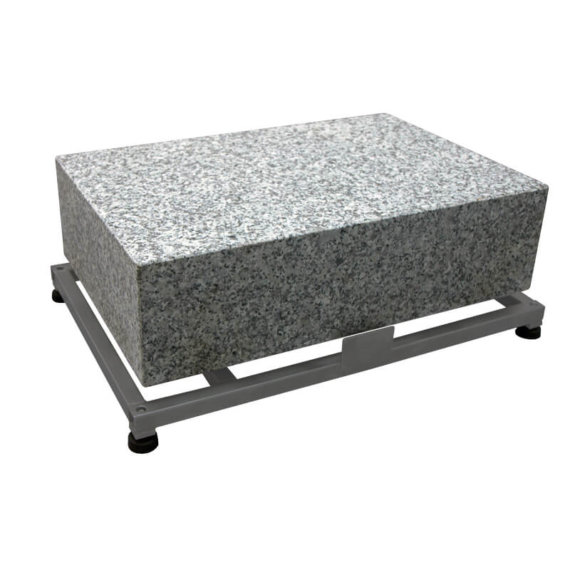 Table antivibratoire en acier inoxydable SA/APP/H pour comparateurs de masse